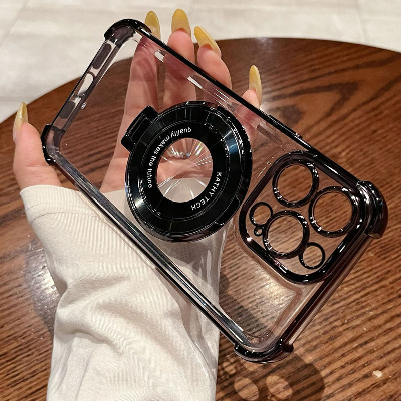 Magnetic Protective Case with Lens Stand