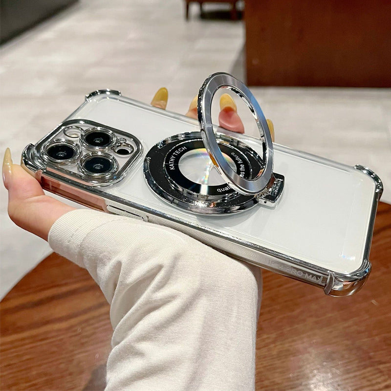 Magnetic Protective Case with Lens Stand