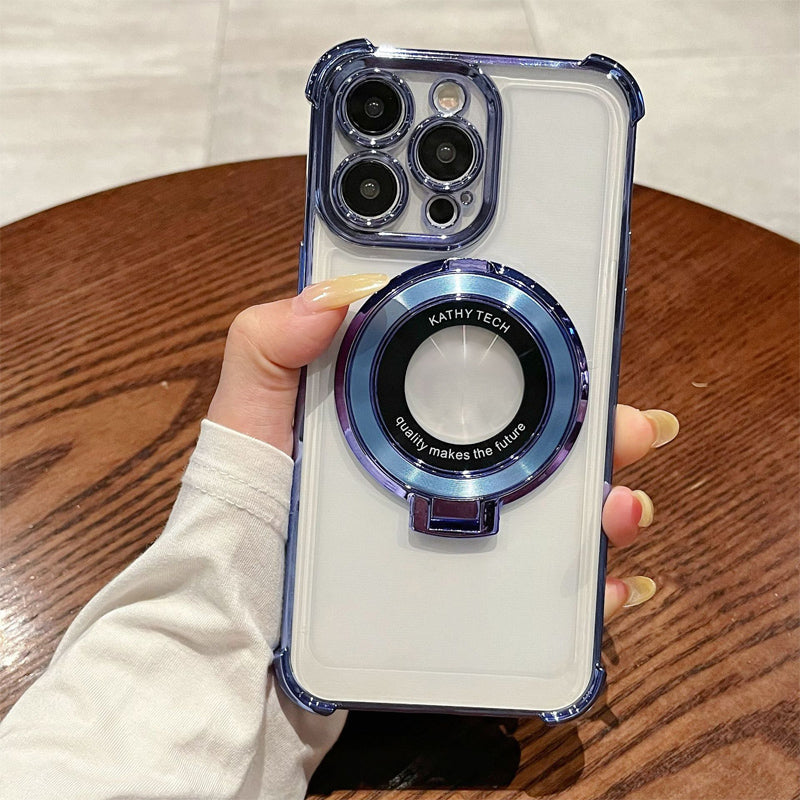Magnetic Protective Case with Lens Stand