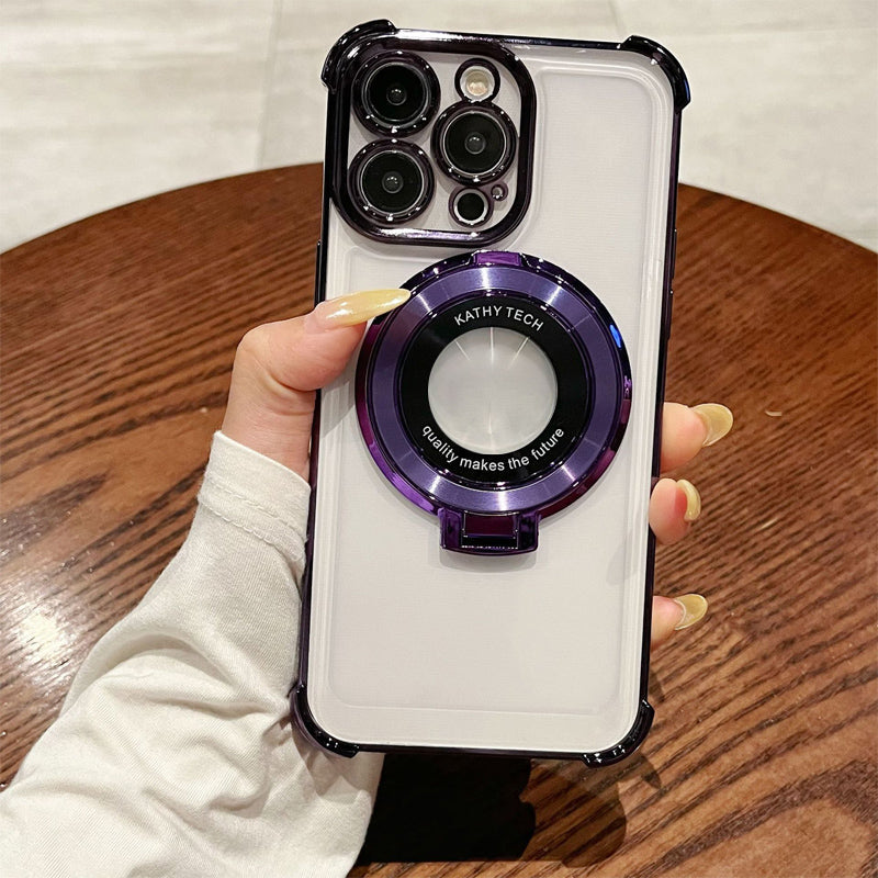 Magnetic Protective Case with Lens Stand