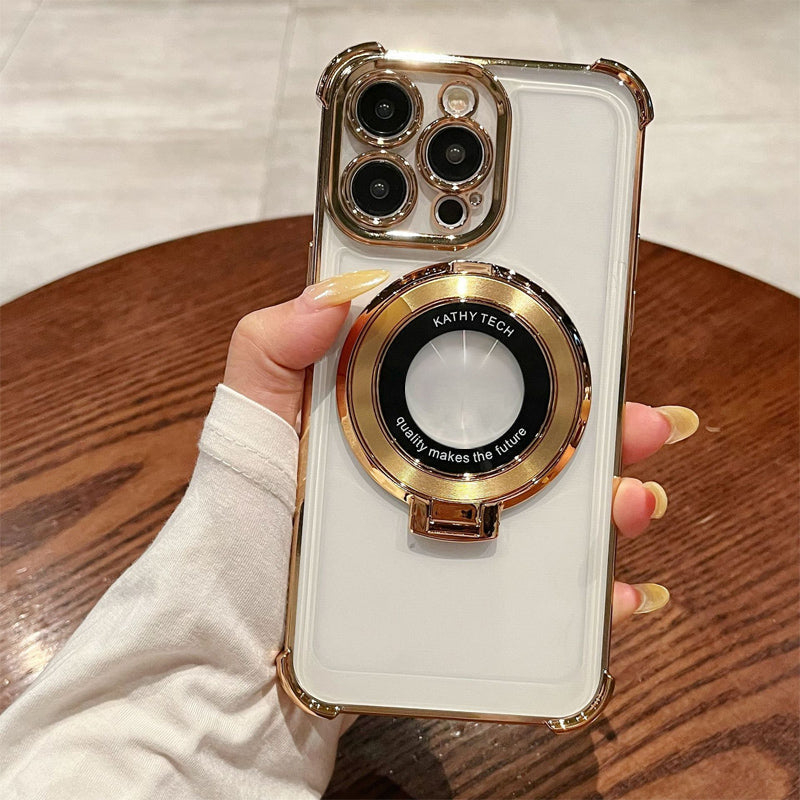 Magnetic Protective Case with Lens Stand