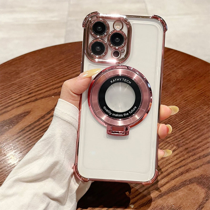 Magnetic Protective Case with Lens Stand