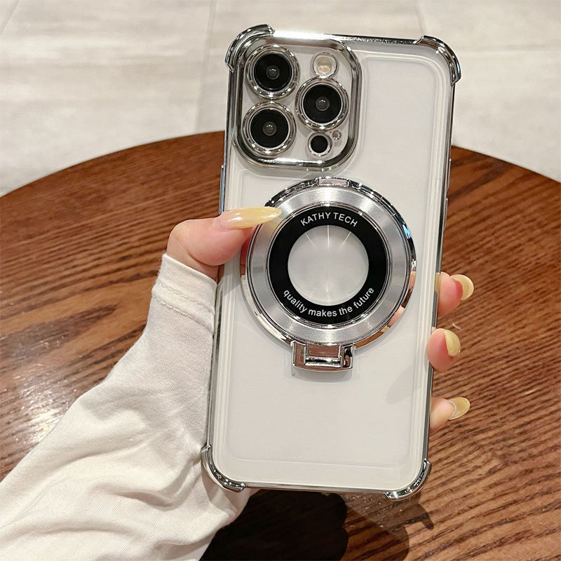 Magnetic Protective Case with Lens Stand