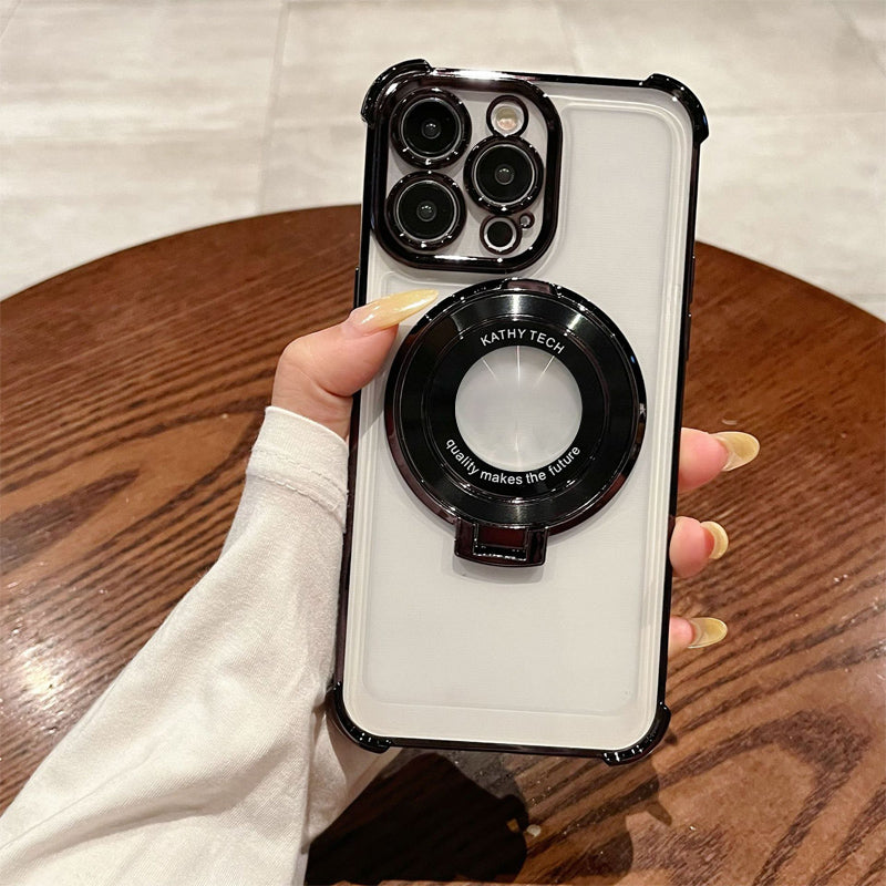 Magnetic Protective Case with Lens Stand