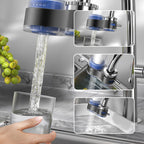 Filtre à eau universel pour robinet, détachable et lavable pour usage domestique