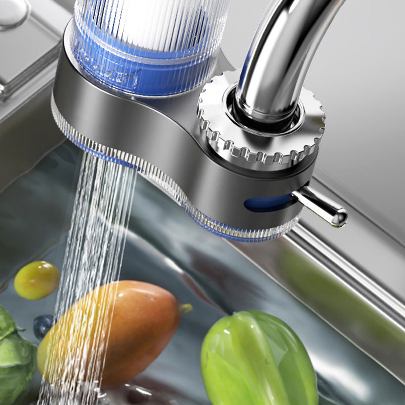 Filtre à eau universel pour robinet, détachable et lavable pour usage domestique