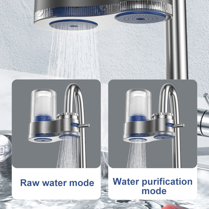 Filtre à eau universel pour robinet, détachable et lavable pour usage domestique
