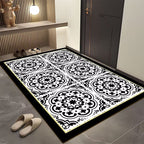 💥Tapis de sol géométrique bohème pour l'entrée