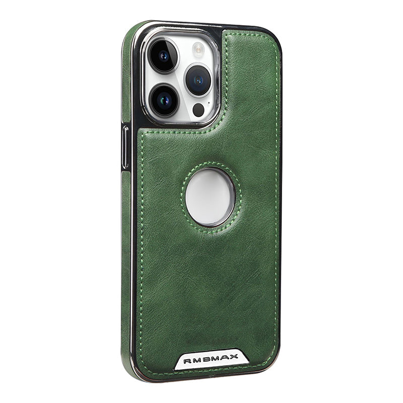 Étui en cuir de luxe pour iPhone