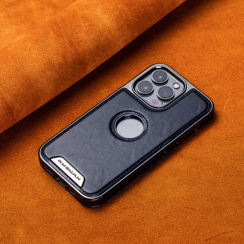 Étui en cuir de luxe pour iPhone
