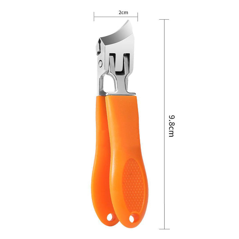 💥Super soldes -78% DE RÉDUCTION 🎉 Coupe-ongles biseauté anti-éclaboussures à large ouverture