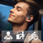 Écouteurs intra-auriculaires Bluetooth avec écran tactile couleur
