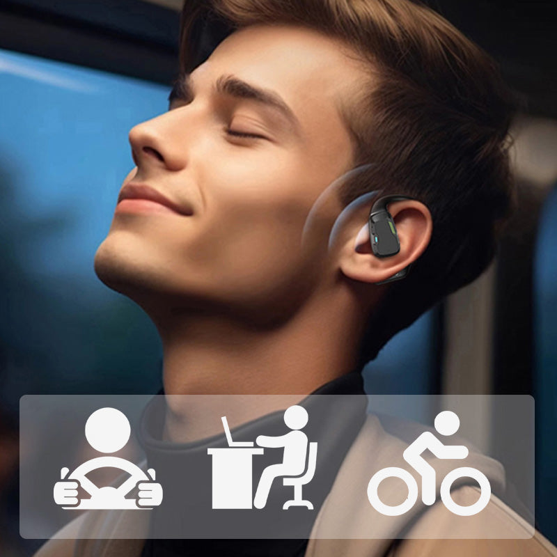Écouteurs intra-auriculaires Bluetooth avec écran tactile couleur
