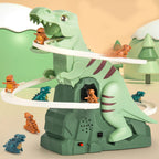 Circuit de course électrique pour chasser les dinosaures