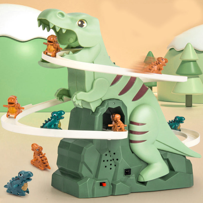 Circuit de course électrique pour chasser les dinosaures