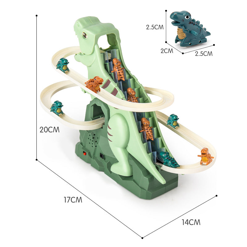 Circuit de course électrique pour chasser les dinosaures