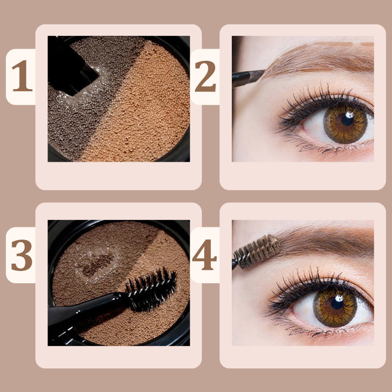 Crème à sourcils et eye-liner avec tampon