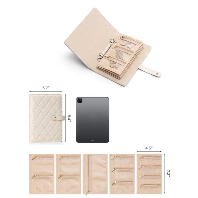 ❤️‍🔥 -50% SUR LA NOUVELLE TENDANCE ! Sac à Bijoux à Carreaux 🧳 Élégant et Portable ! 👍 24,90 € (au lieu de 49,99 €) ⏳