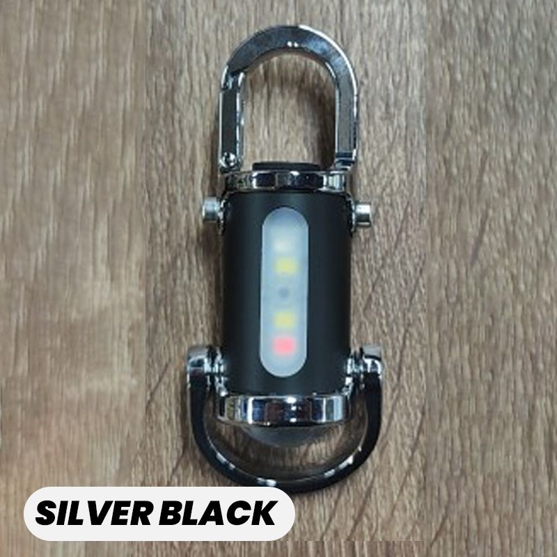 Mini lampe torche porte-clés étanche super lumineuse 1200LM
