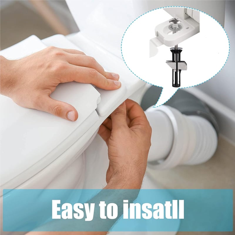 🔥Achetez-en 1, obtenez-en 1 gratuit🔥Kit de boulons de fixation pour siège de toilette robuste