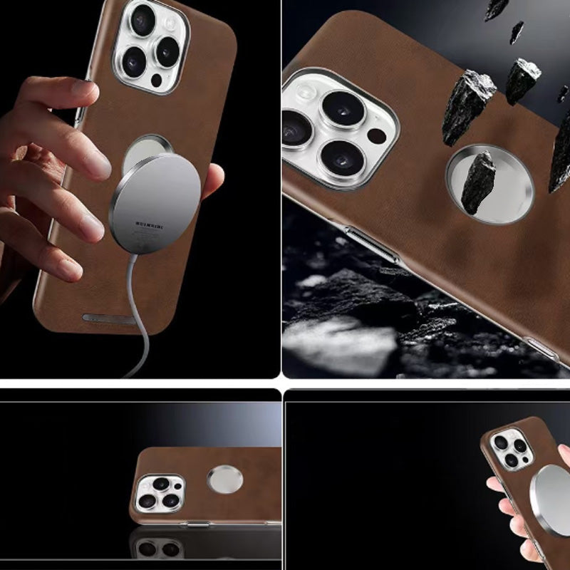 Coque magnétique antichoc pour iPhone