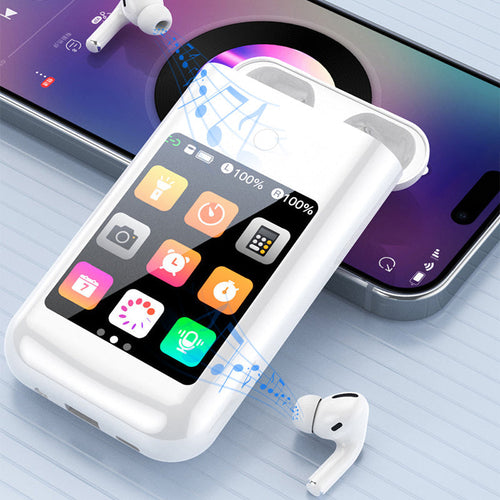 Écouteurs Bluetooth multimédia portables 3-en-1 avec chargeur