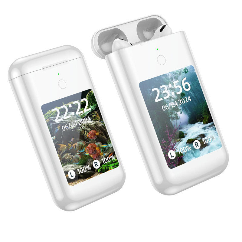 Écouteurs Bluetooth multimédia portables 3-en-1 avec chargeur
