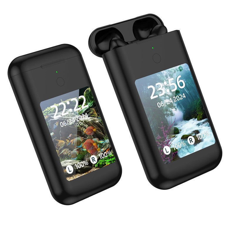 Écouteurs Bluetooth multimédia portables 3-en-1 avec chargeur
