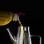 Bouteille distributeur d'huile avec bec anti-goutte