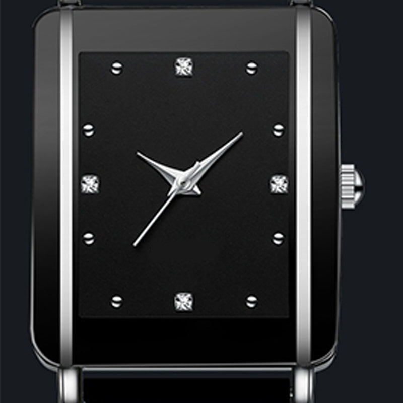 Montre carrée polyvalente décontractée