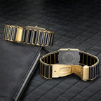 Montre carrée polyvalente décontractée
