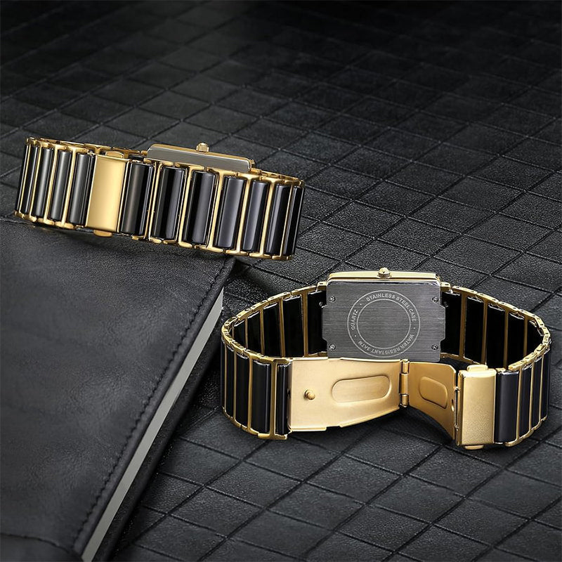 Montre carrée polyvalente décontractée