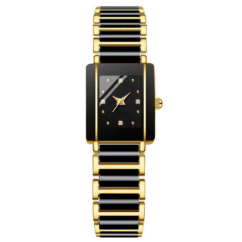 Montre carrée polyvalente décontractée