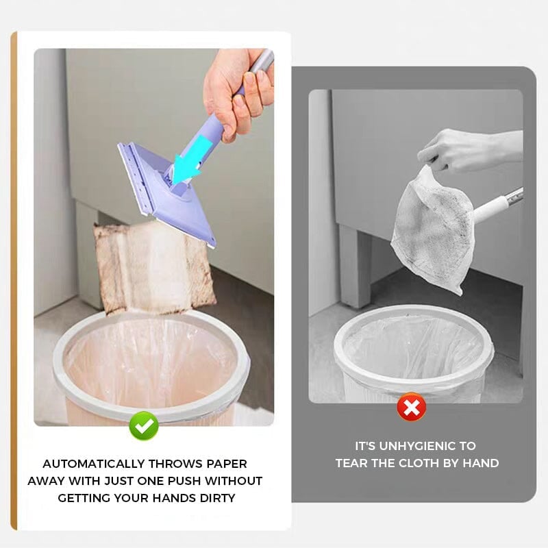 ✅Mini Mop avec changement automatique de la serpillière à moitié prix pour une durée limitée