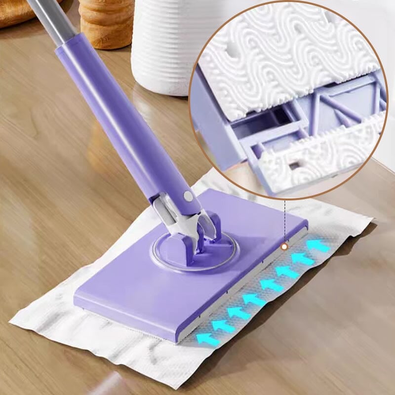 ✅Mini Mop avec changement automatique de la serpillière à moitié prix pour une durée limitée