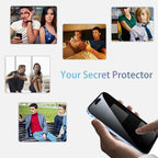 Étui de téléphone 2 en 1 avec film de protection de la vie privée pour iPhone