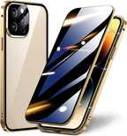 Étui de téléphone 2 en 1 avec film de protection de la vie privée pour iPhone