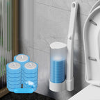 🧹🚽 Brosse WC Jetable avec Recharges – Système Hygiénique avec Éponge Nettoyante, Support Inclus – Parfums Océan, Citron & Lavande 🌿🚿