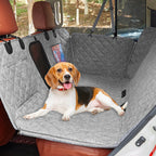 🐶 Coussin de voiture en mousse à mémoire de forme pour animaux de compagnie – Imperméable | Sangles réglables | Universel pour chiens et chats | Lavable en machine 🚗✨