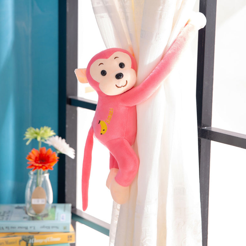 Serre-livres créatifs en forme de singe avec bouton-pression