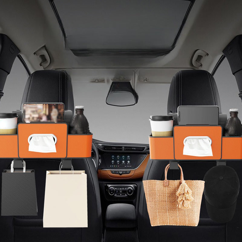 Sac de rangement multifonctionnel et imperméable pour dossier de siège de voiture