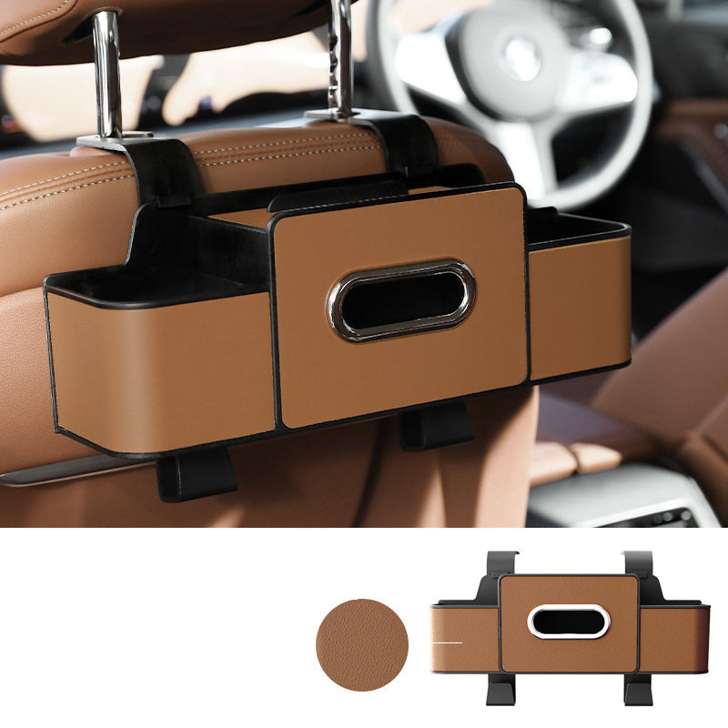 Sac de rangement multifonctionnel et imperméable pour dossier de siège de voiture