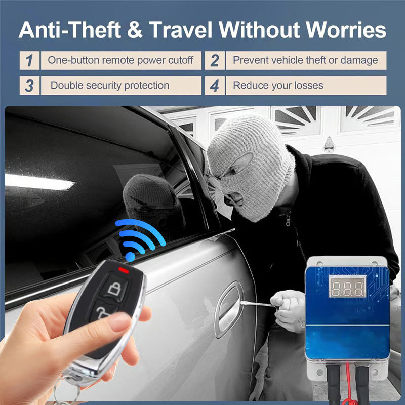 Smart Automatic Power-Off Switch with Remote Control
