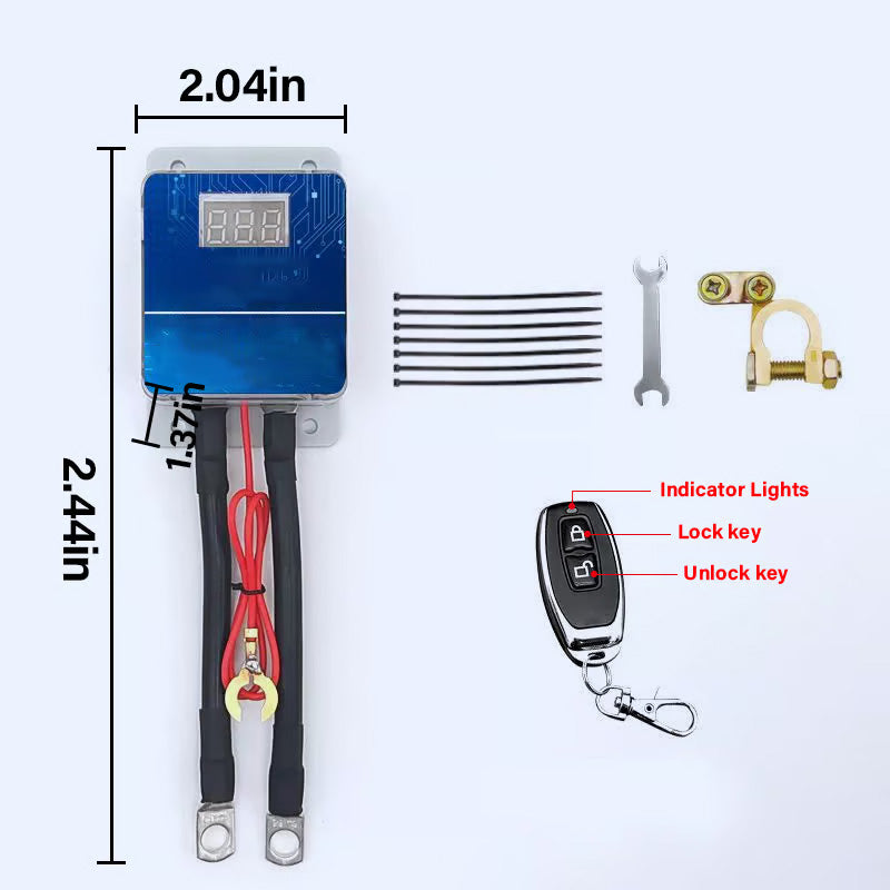Smart Automatic Power-Off Switch with Remote Control