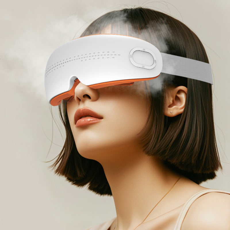 Eye massager with hot and cold packs