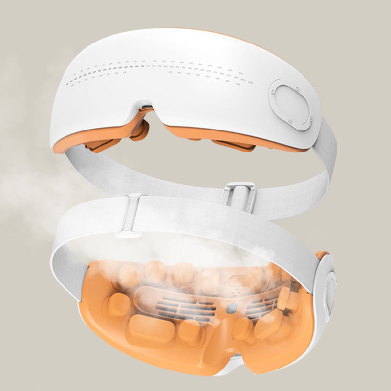 Eye massager with hot and cold packs