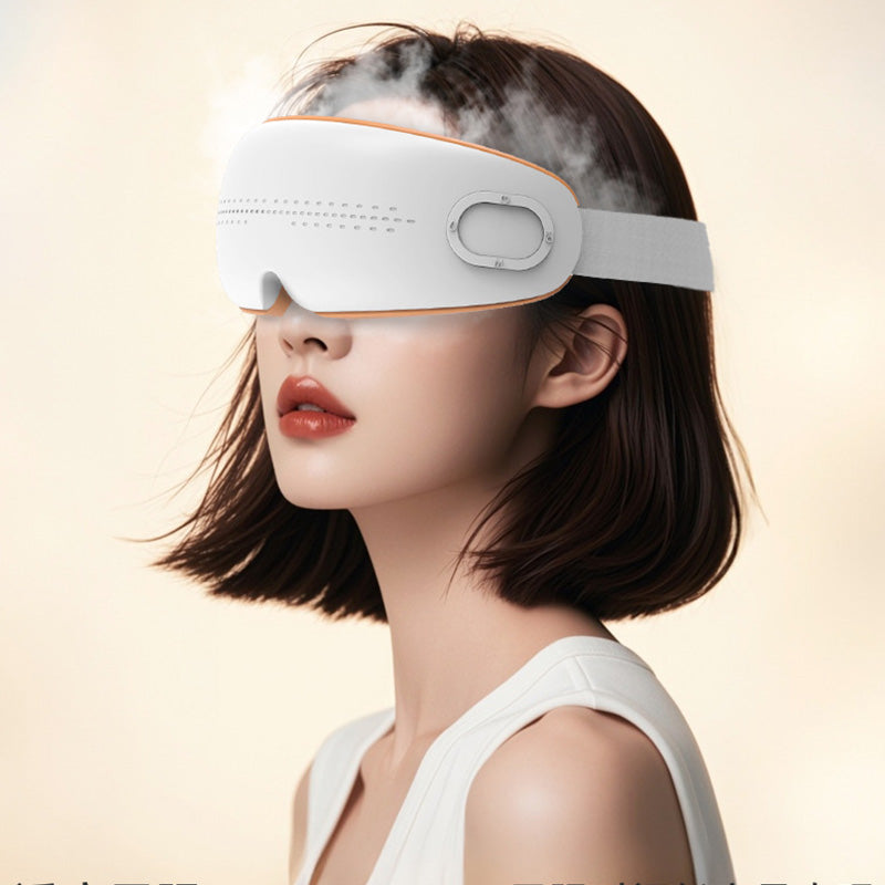 Eye massager with hot and cold packs