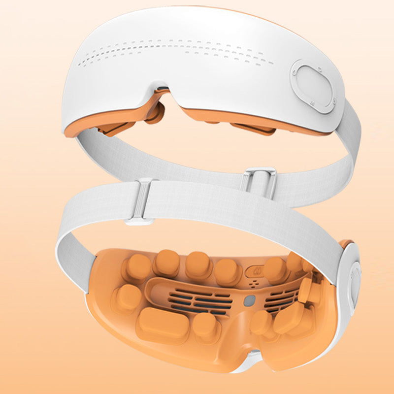 Eye massager with hot and cold packs