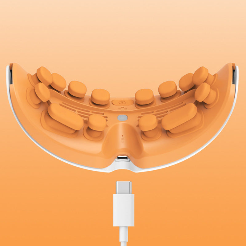 Eye massager with hot and cold packs