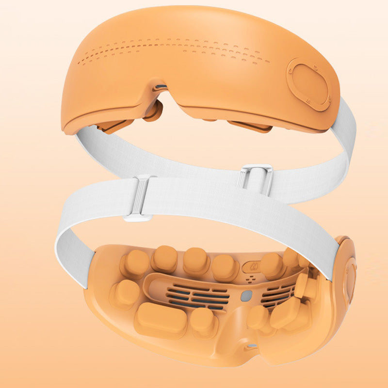 Eye massager with hot and cold packs